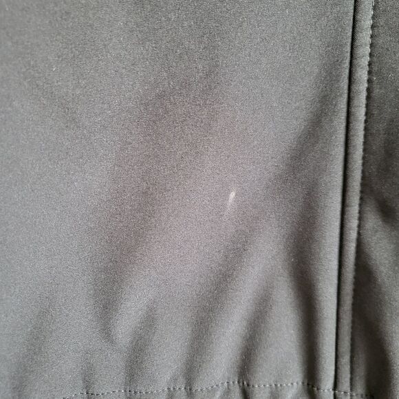 Calvin Klein Performance Jacket Hood Quarter Zip Black Kangaroo Pocket L - Picture 8 of 10